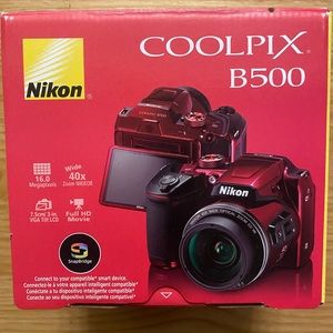 Red Coolpix B500 Digital Camera
